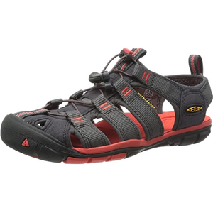 Keen Black Red Closed Toe Waterproof Rugged Outdoorsy All Terrain Men 10 Sandals
